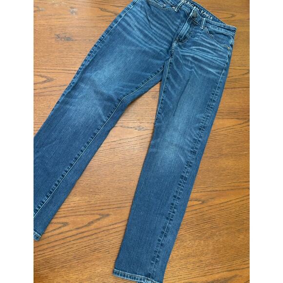 American Eagle Athletic Skinny Jeans Size Mens 30X32 - Picture 2 of 10